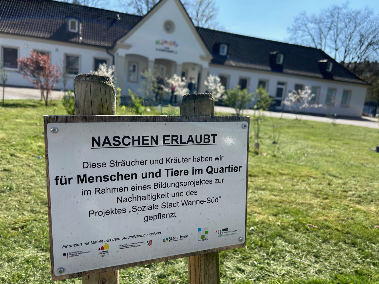 Projekt Essbares Quartier Wanne-Süd